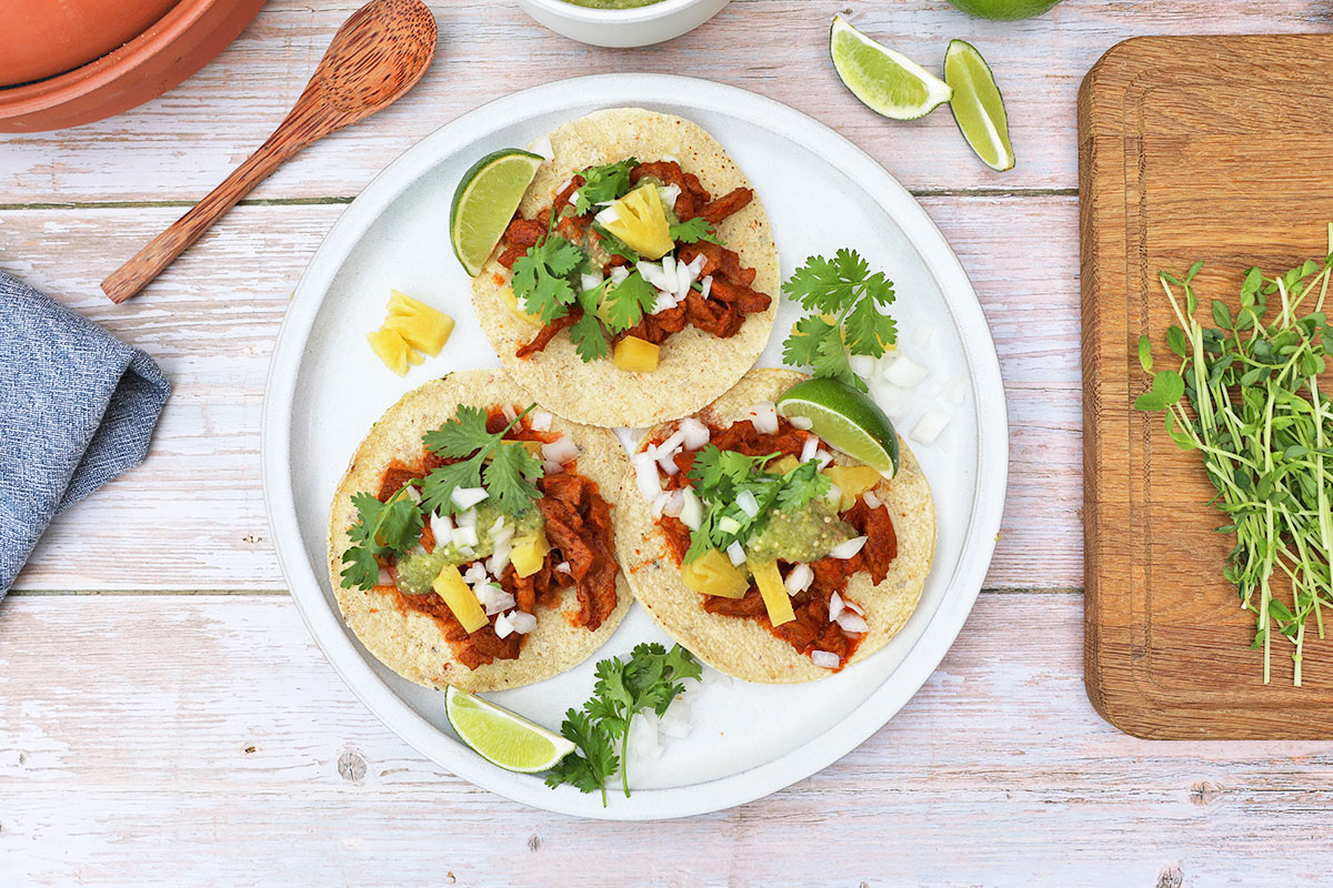 Tacos al Pastor Plate